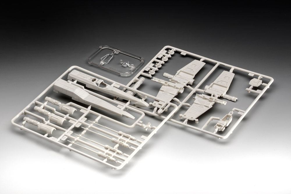 Star Wars Episodio VII Modello Kit 1/112 X-Wing Fighter 10 cm
