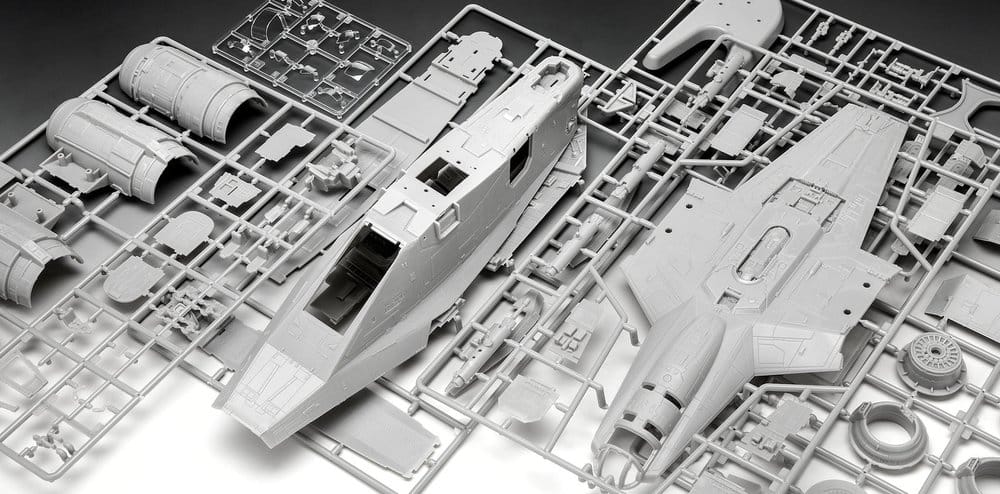 Star Wars The Mandalorian und Grogu Revell Modellbausatz 1/72 Razor Crest 34 cm