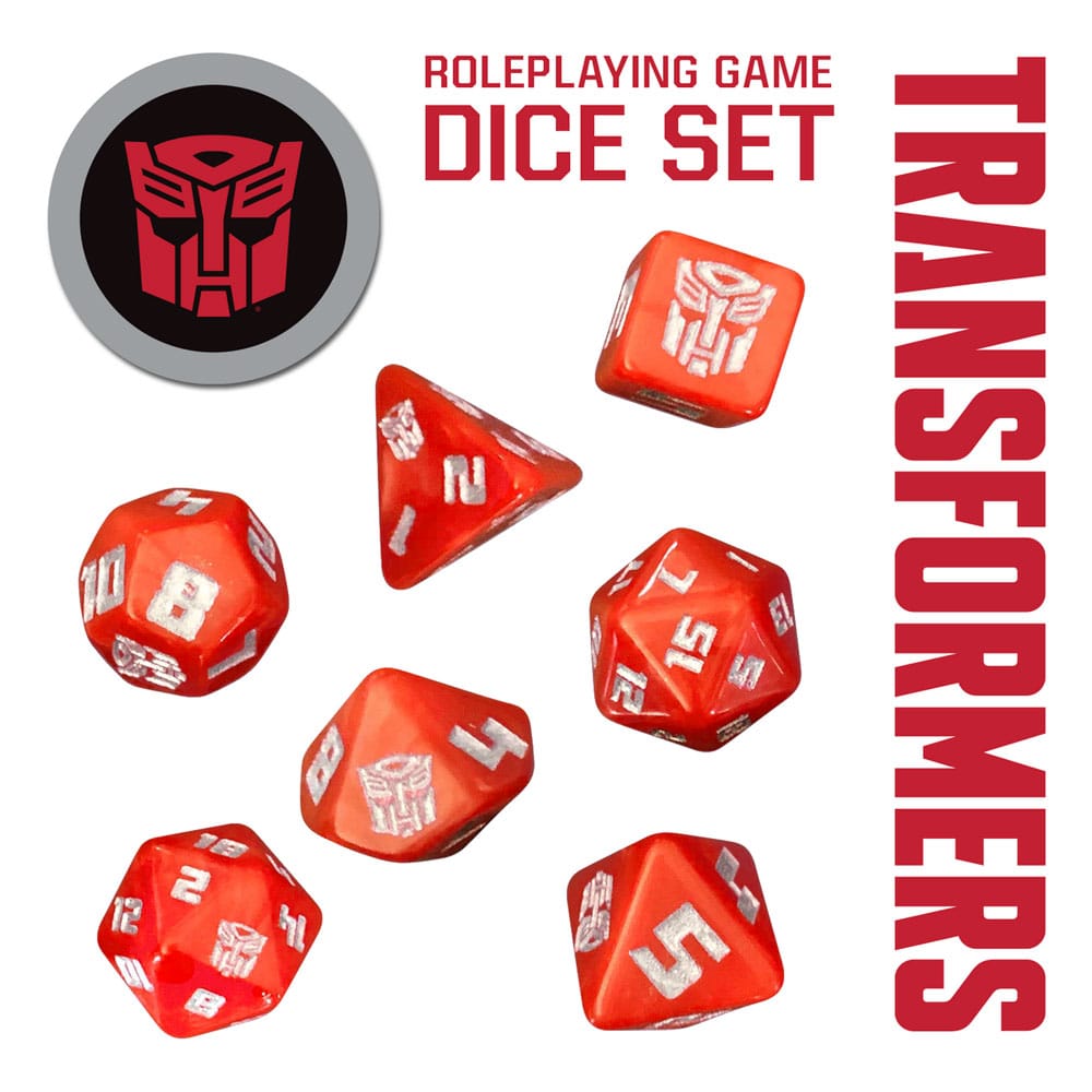 Transformers RPG terningsæt