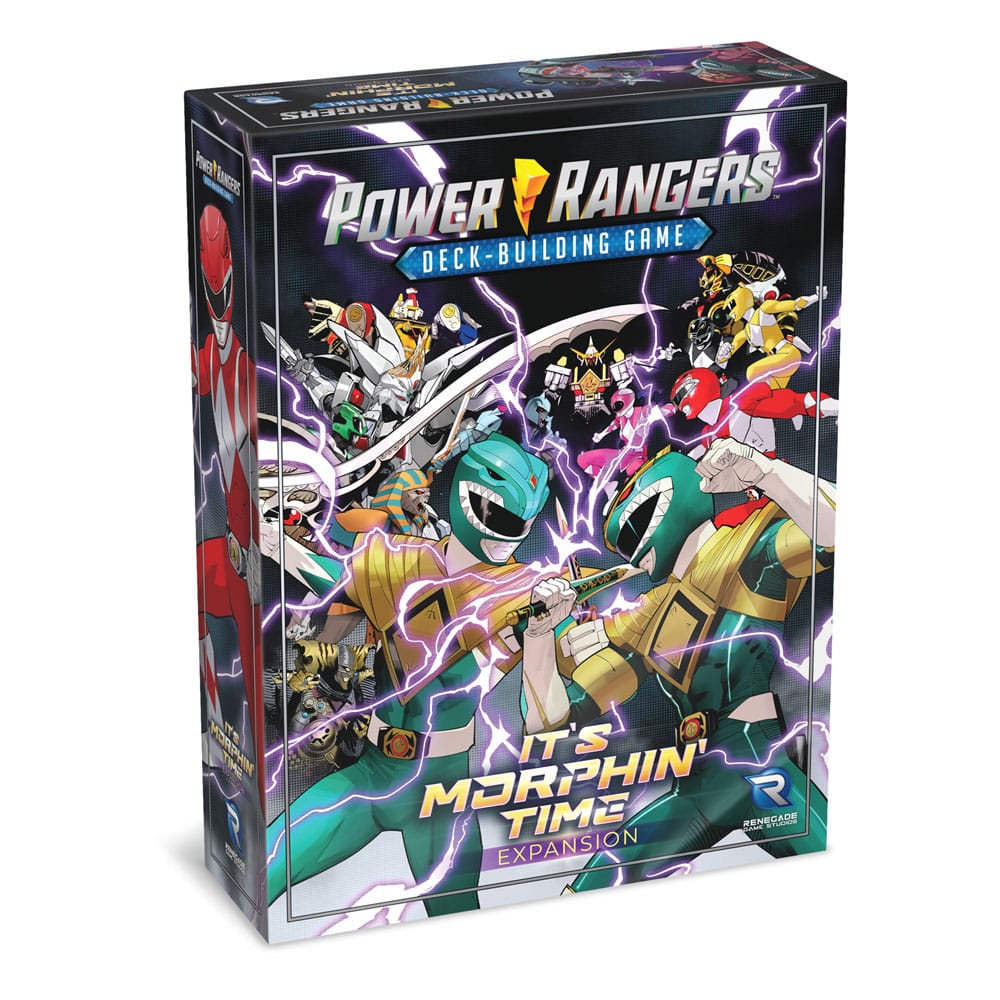 Power Rangers Card Game Deck-Building Es la expansión de tiempo de la morfina *Versión de Englische *