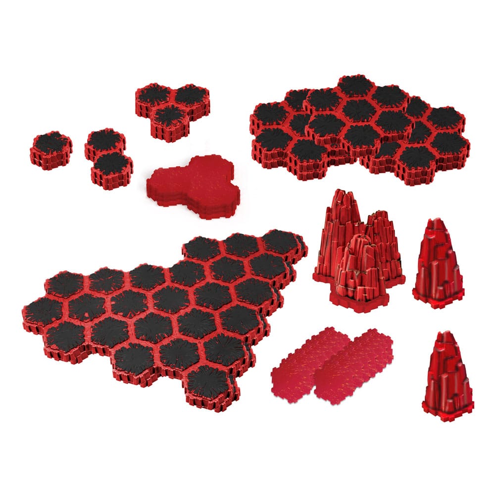 Field di lava di Heroscape di Valhalla Terrain Exp