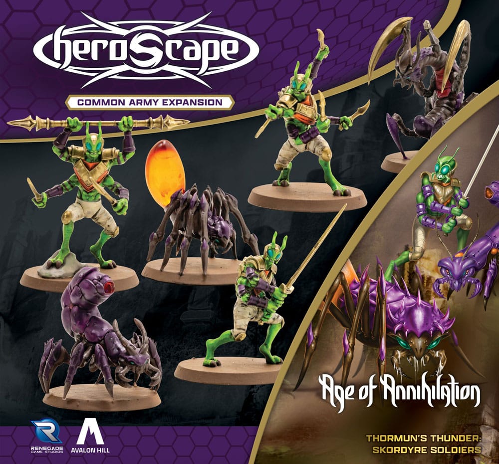 Heroscape Army-Erweiterung Age of Annihilation Skordyre-Soldaten (Common) *Englische Version*