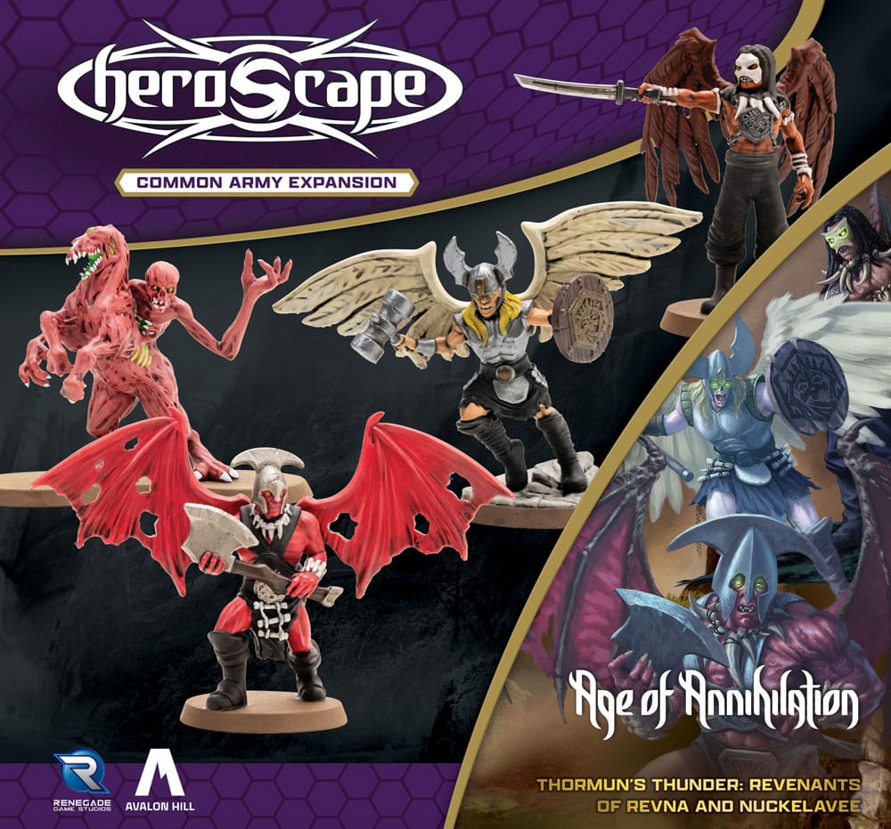 Heroscape Army Expansion Age of Annihilation Revenants of Revna & Nuckelavee (Common) *Engelsk version*