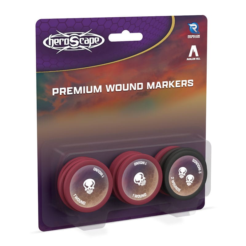 Heroscape Tokens Premium sårmarkører