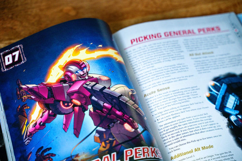 Transformers RPG Core RuleBook *Englische version *