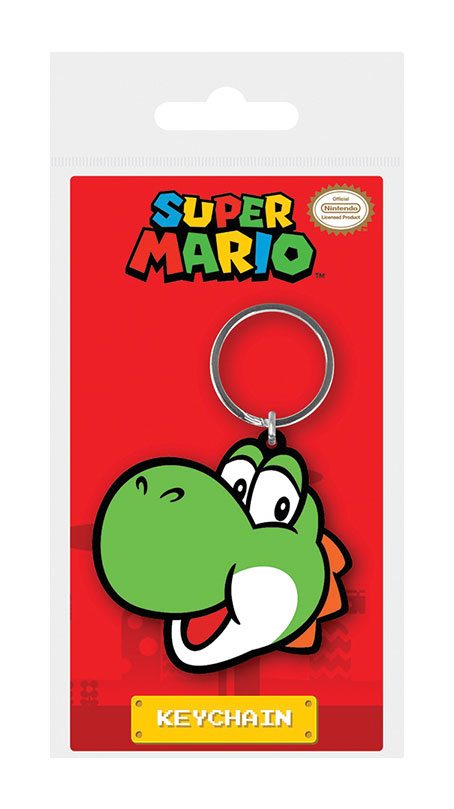 Keychain di Super Mario Rubber Yoshi 6 cm