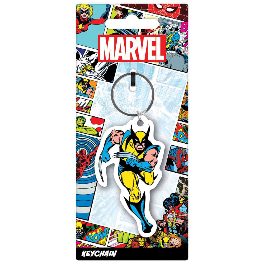 Marvel Comics Keychain Rubberchain Wolverine