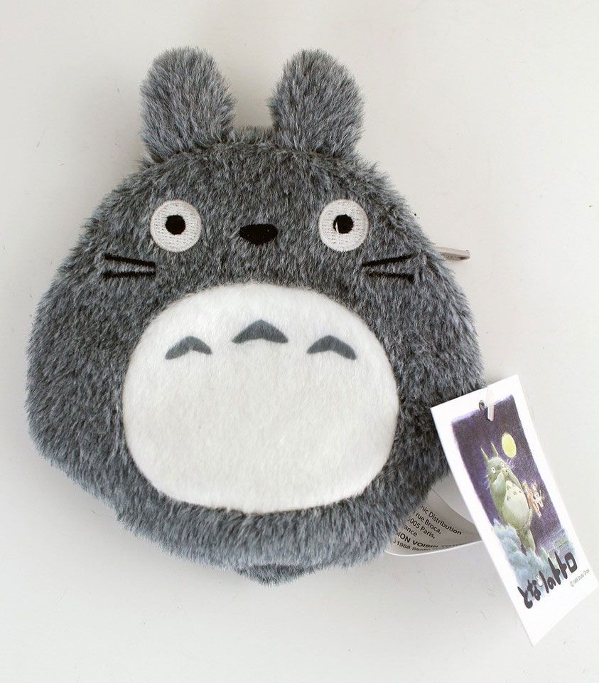 Min nabo Totoro Plush Coin Purse Totoro 12 cm