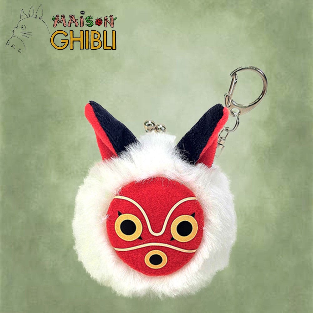 Monedero Mini Peluche Princesa Mononoke Funwari Máscara de San