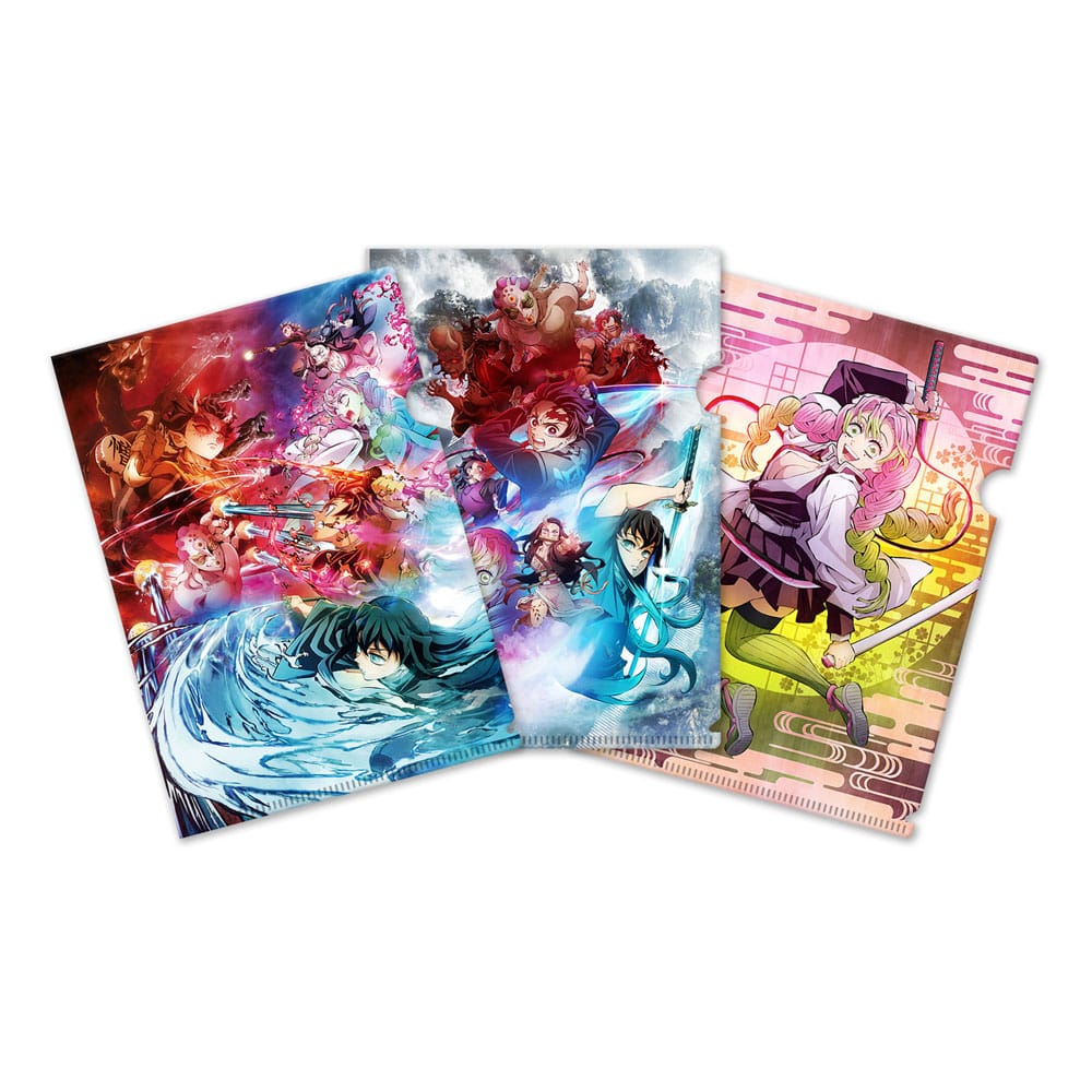 Dämonentöter: Kimetsu no Yaiba Clearfile 3-Set 01