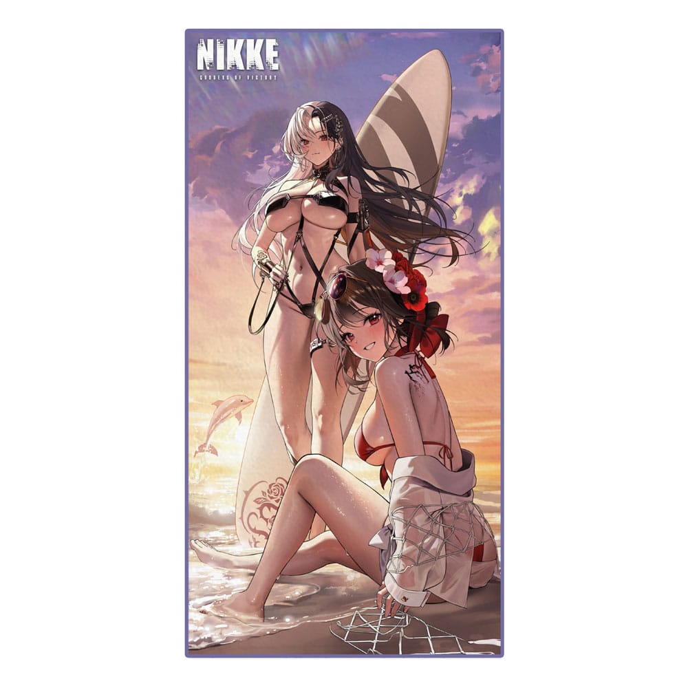 Dea della Vittoria: Asciugamano Nikke Rosanna e Sakura 150 x 75 cm
