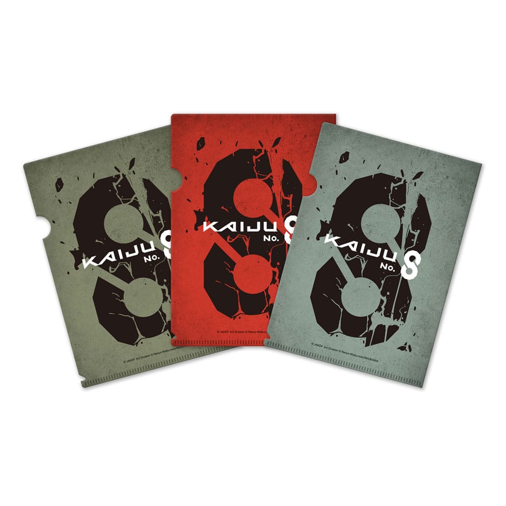 Kaiju nr 8 Clearfile 3-set säsong 2