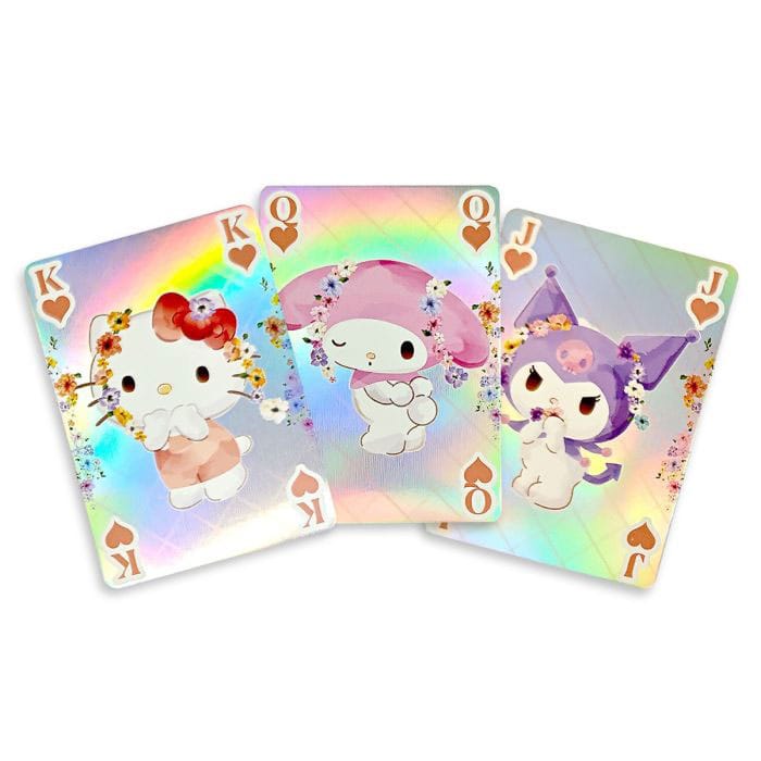Carte da gioco Sanrio Hello Kitty & Friends olografiche