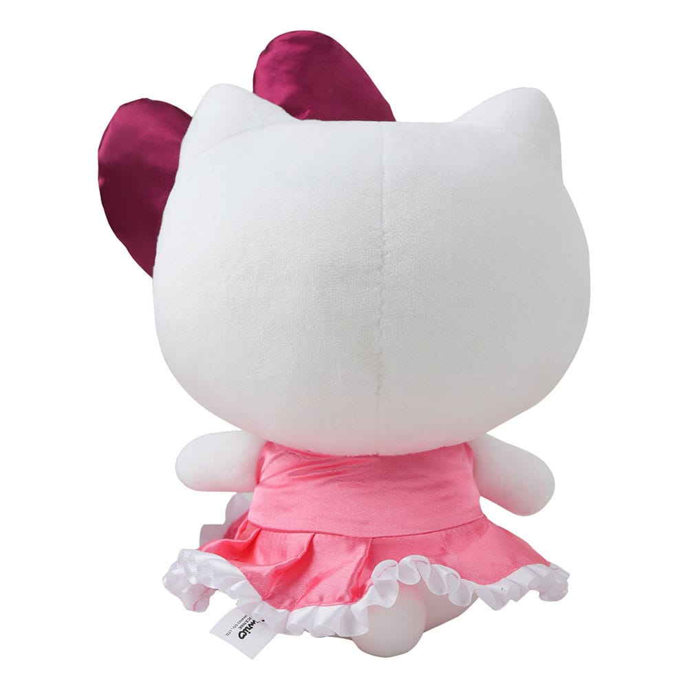 Figura in peluche Sanrio Hello Kitty vestito di velluto rosso M 17 cm