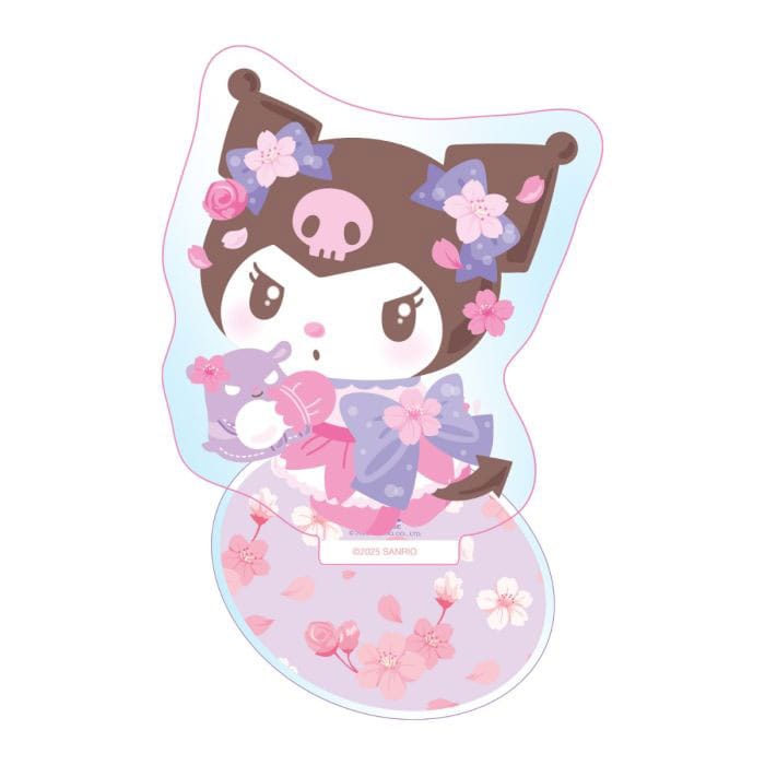 Supporto Acrilico Sanrio Kuromi Olografico 6 cm