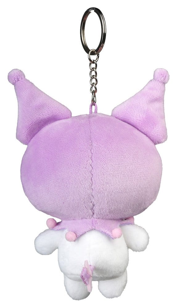 Portachiavi in peluche Sanrio Kuromi Kawaii 12 cm