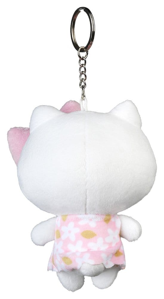 Sanrio Pluche Sleutelhanger Hello Kitty Botercrème 12 cm
