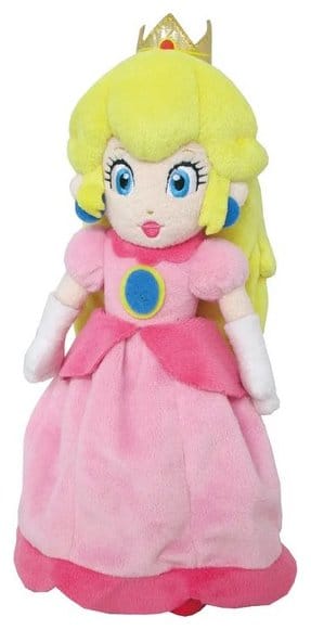 Super Mario Peluche Principessa Peach 26 cm