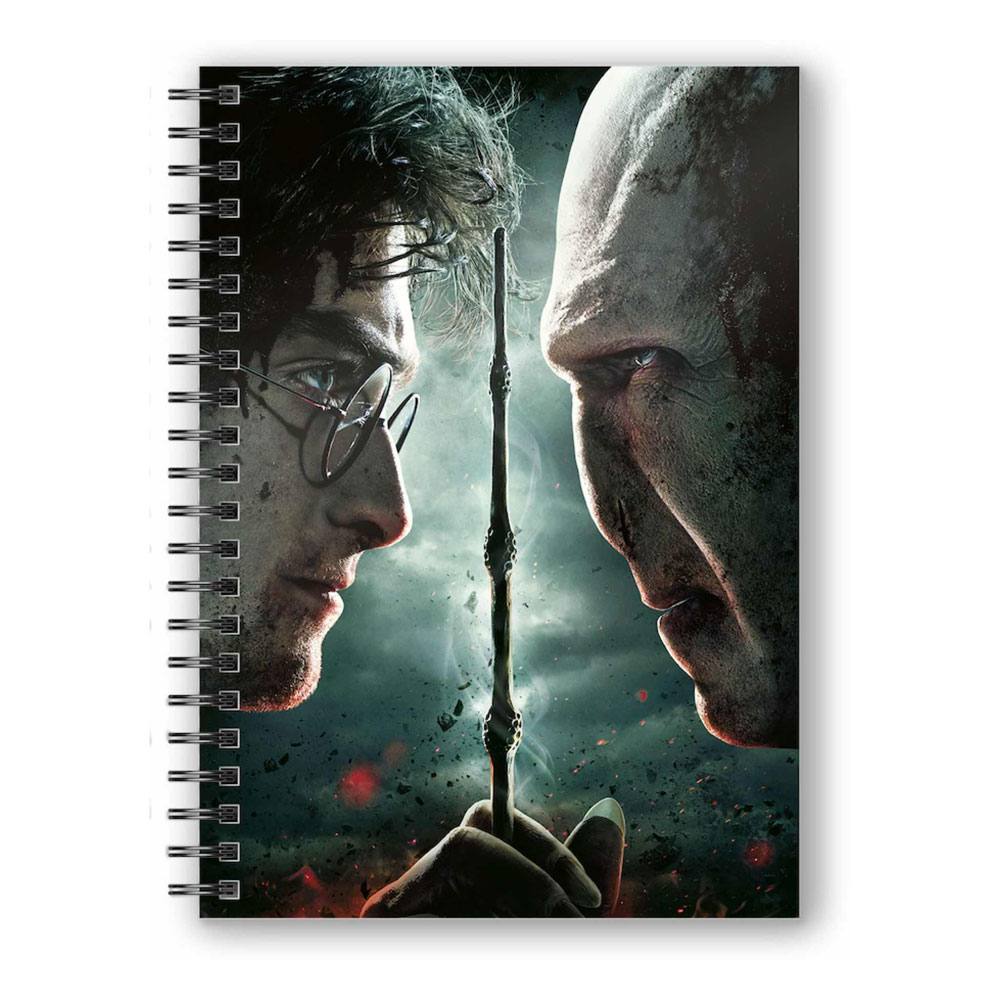 Cuaderno Harry Potter con Efecto 3D Harry Potter vs Voldemort