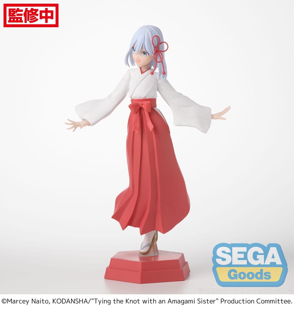 Atar el nudo con un escritorio hermano de Amagami X Decor Collections PVC Statue Asahi Amagami 16 cm