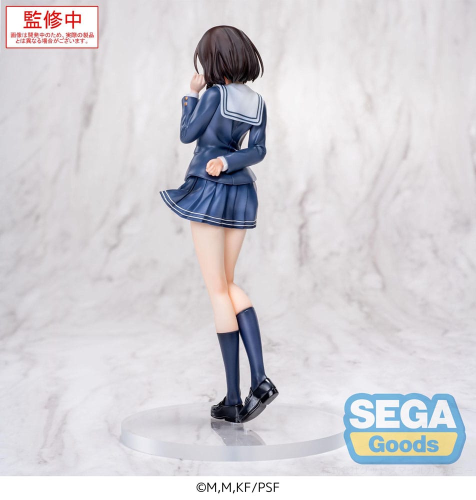 Saekano la película: final Estatua de PVC Luminasta Megumi Kato Uniforme Ver. 22cm