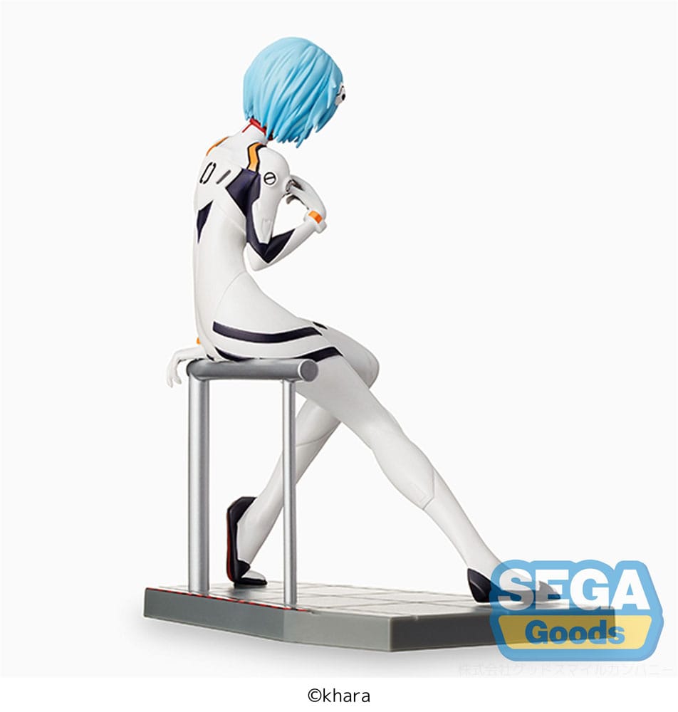 Evangelion: Yeni Tiyatro Sürümü LPM PVC Heykeli Rei Ayanami 17 cm