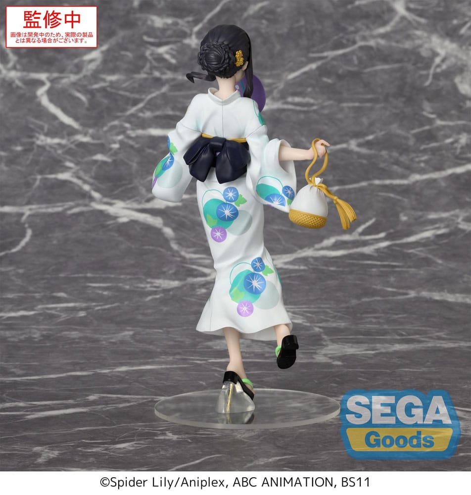Lycoris Recoil Luminasta PVC Statue Takina Inoue Festival in Yukata 19 cm