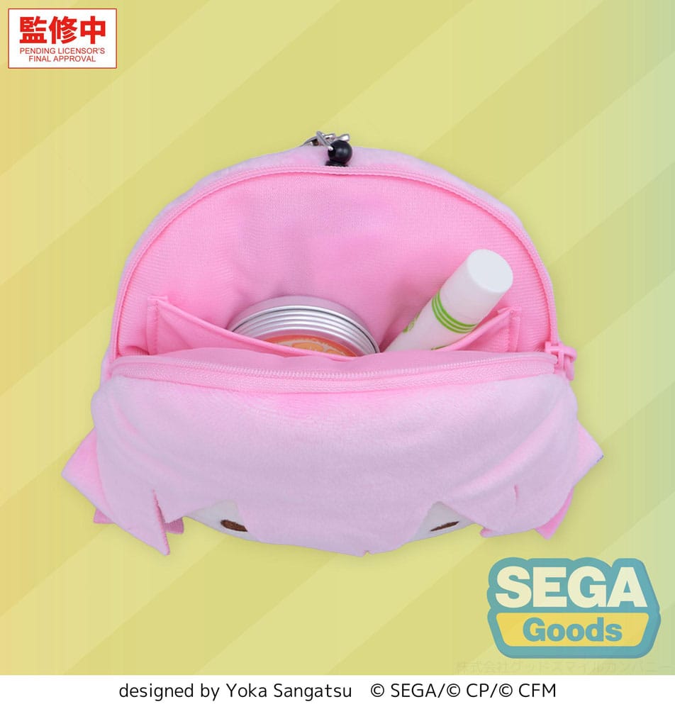 Hatsune Miku: Bunte Bühne! Plüsch-Schlüsselanhänger Megurine Luka School Sekai 15 cm