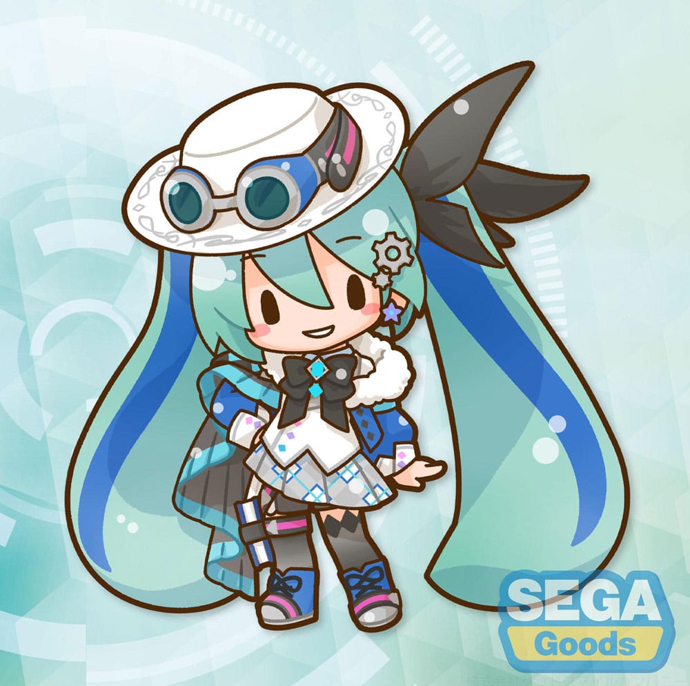 Character Vocal Series 01: Hatsune Miku Fuwa Petit Plysfigur Hatsune Miku Miku med dig 2025 LL 45 cm