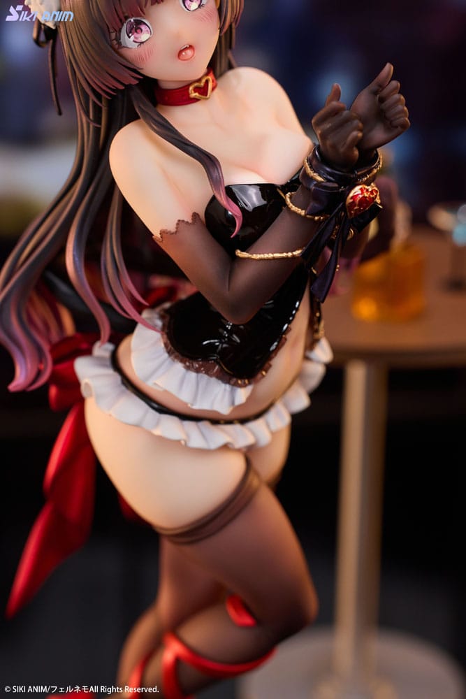 Originalni znak PVC status 1/7 Shibarare Cat Ruhuna-chan Deluxe Edition 26 cm