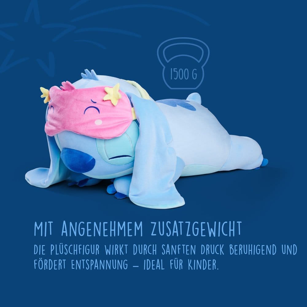 Disney Snuglets Wellbeing Schwere Plüschfigur Stitch 40 cm