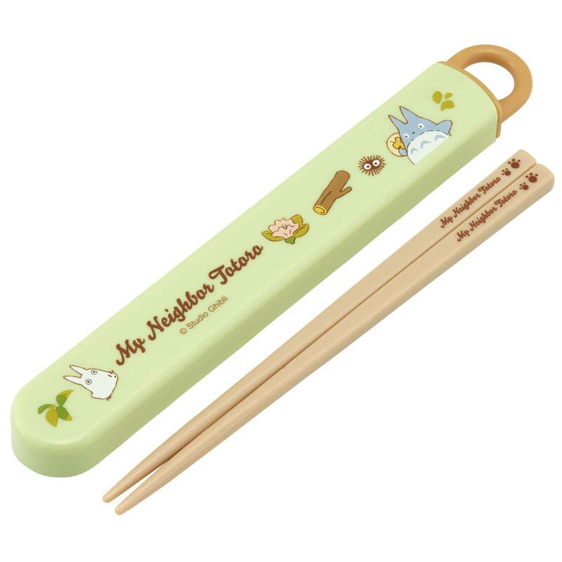 Mi vecino Totoro Chopsticks con caja Totoro y Catbus 16 cm