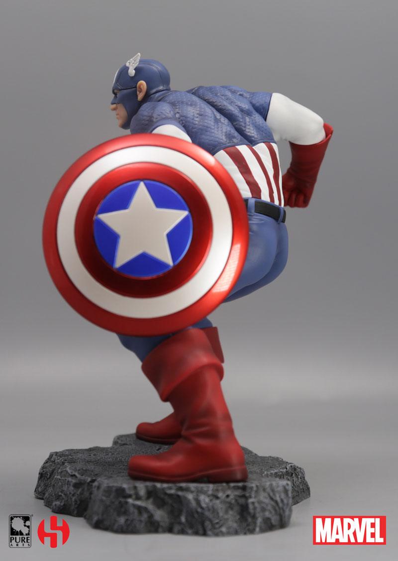 Estatua Marvel Comics Civil War 1/8 Capitán América 22 cm