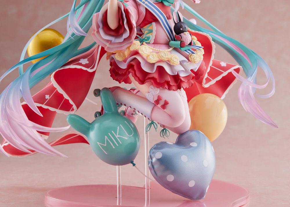 Miku Hatsune PVC-beeld 1/7 Miku Hatsune Verjaardag 2021 (Pretty Rabbit Ver.) van Spiritale 21 cm