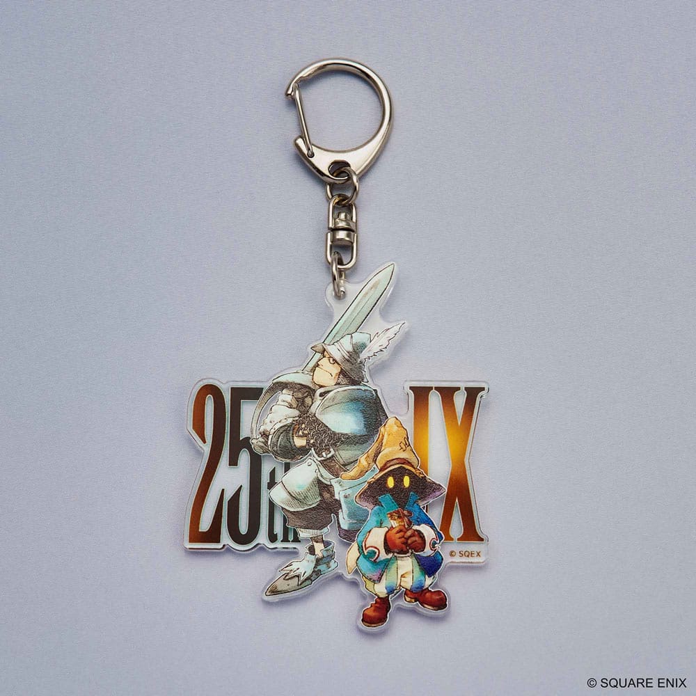 Final Fantasy IX akrylnyckelring 25-årsjubileum Vivi & Steiner