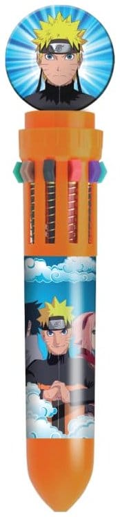 Penna multicolore Naruto (10 in 1)