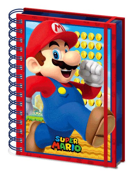 Super Mario 3d Wiro Notebook A5 Mario