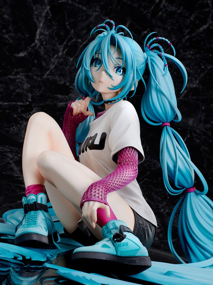 Hatsune Miku Statup 1/4 Yoneyama Mai Najnoviji ulični stil "Slatko" ograničeno izdanje 17 cm
