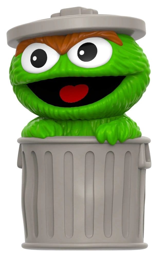 Sesamstraßenspaß! Spaß! Weiche Vinylfigur Wave 01 - Oscar the Grouch 18 cm