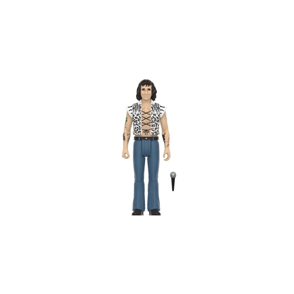 Bon Scott Reaction Action Figure Wave 02 Bon Scott (Leopard Print) 10 cm