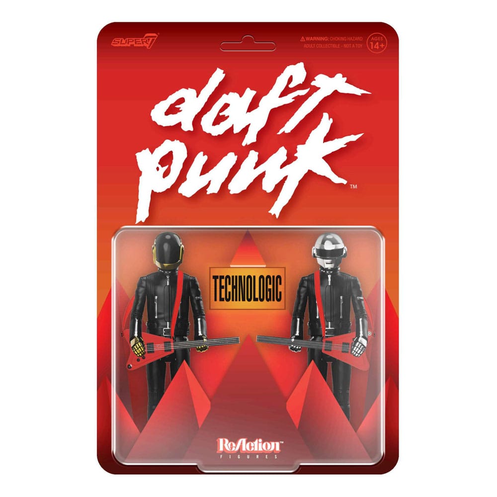 Daft Punk ReAction Aksiyon Figürleri 2'li Paket Wave 01 Sonuçta İnsan 10 cm