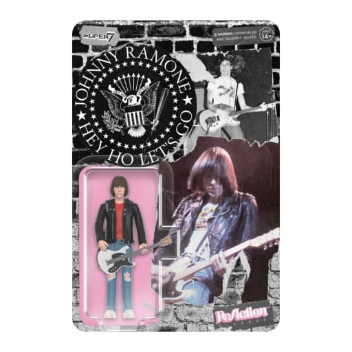 Johnny Ramone Reaksiyon Eylem Figür Dalgası 01 Johnny Ramone 10 cm