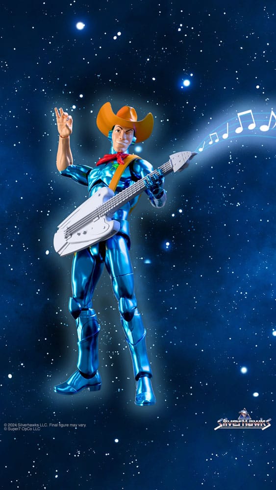 Silverhawks Ultimates Action Figuur Bluegrass (speelgoedversie - Vac metaal) 18 cm