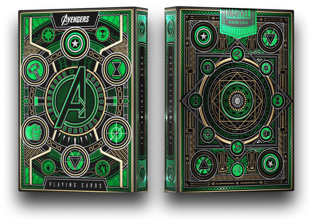 Avengers - The Infinity Saga Playing Cards Version verte