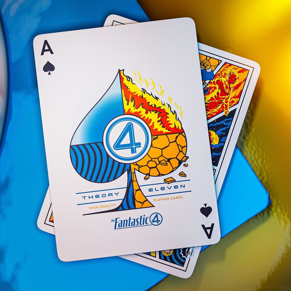Le fantastiche quattro carte da gioco FANT4STIC