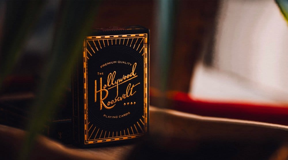 Théorie 11 Cartes à jouer The Hollywood Roosevelt