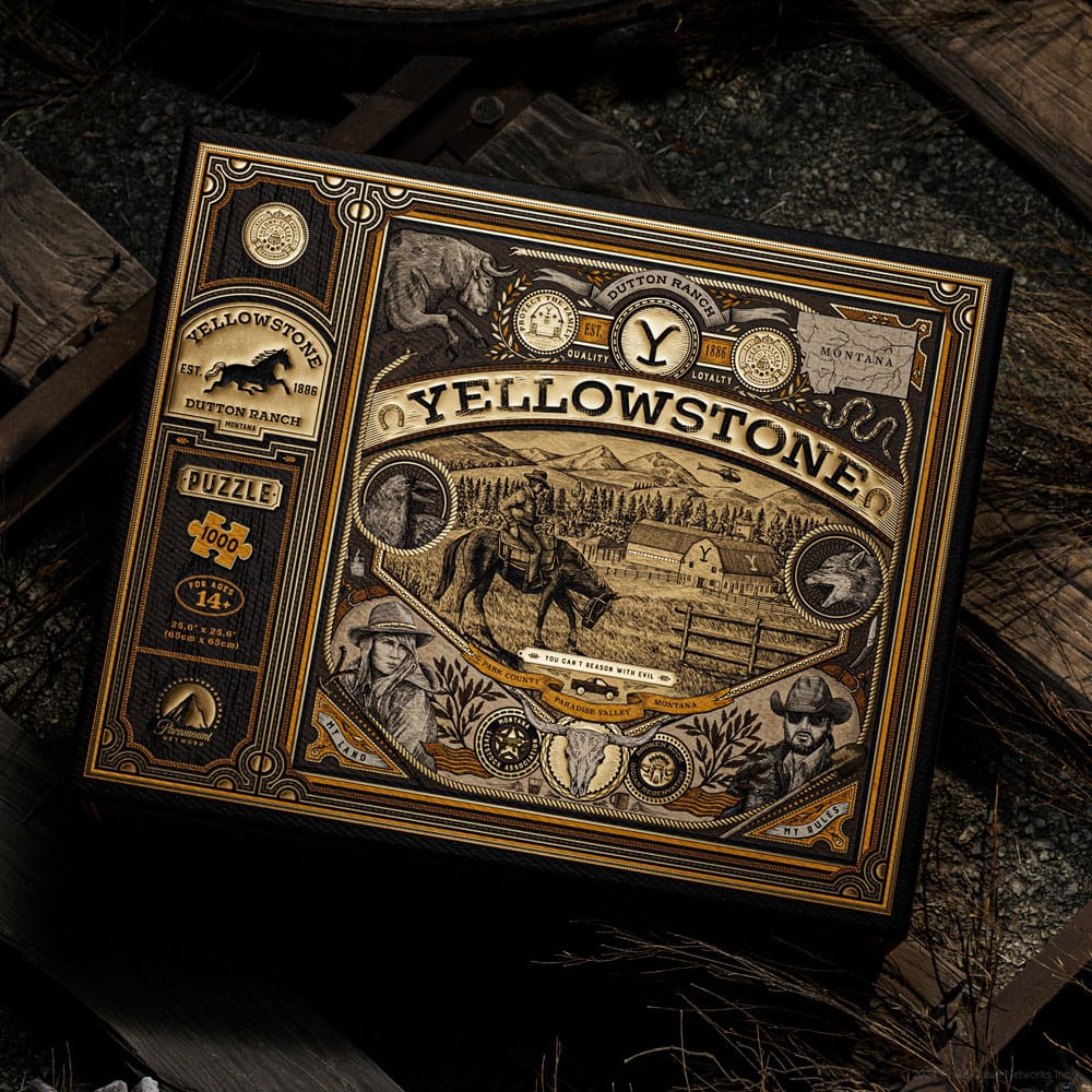 Yellowstone Mehrdimensionales Puzzle (1000 Stücke)