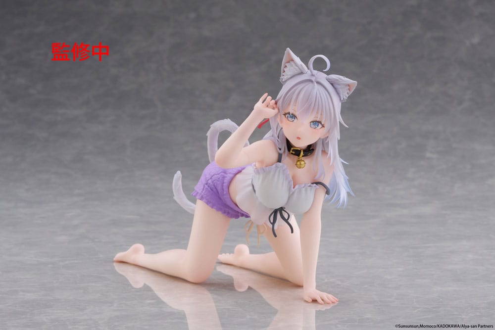 Alya a volte nasconde i suoi sentimenti nella statua russa in PVC Desktop Cute Figure Alya Cat Ear Roomwear Ver. 13 cm