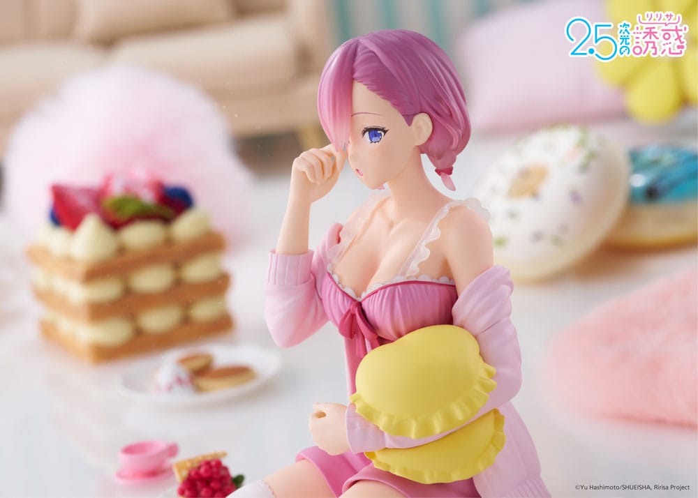 2,5 dimensionell Seduction Newley Written Taito Kuji Online PVC-staty Lilysa Amano 11 cm