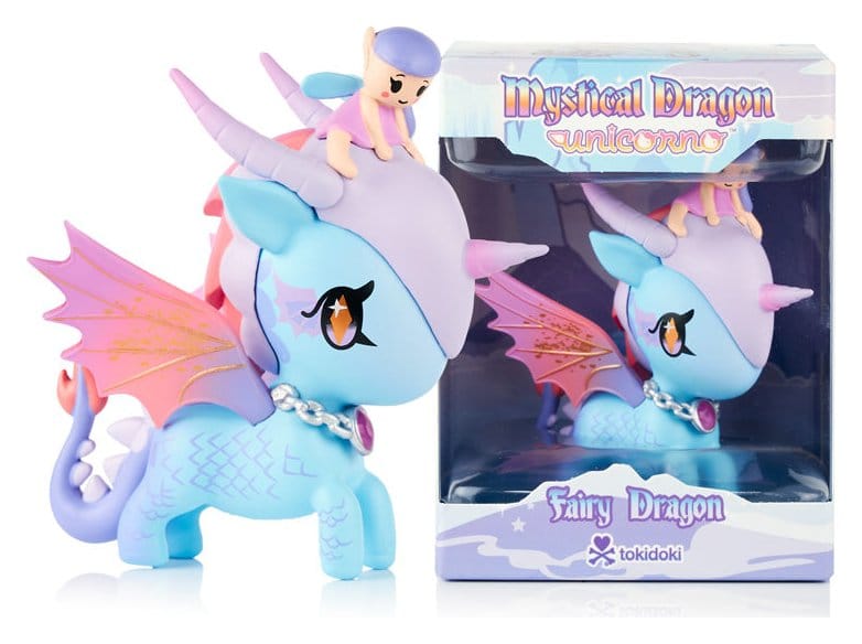 Unicorno Finestra Figura Drago Mistico Linea Drago Fata 8 cm